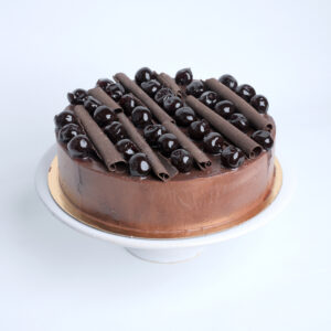 ons chocolade ijs bedekt met amarena kersen. De ultieme klassieke volzoete ijs combinatie