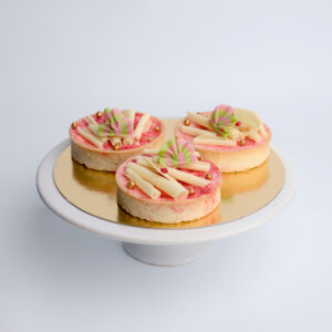 red velvet mini ijstaartje