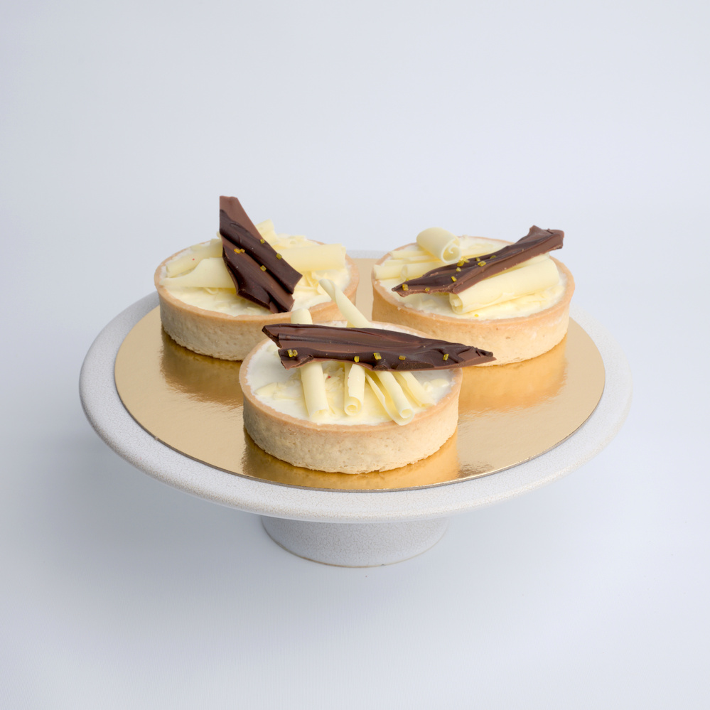 witte chocolade mini ijstaartje