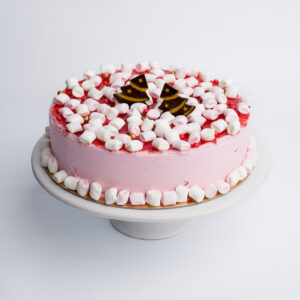 marshmallow kerst ijstaart 6-8 personen geheel vegan