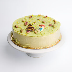 pistache kerst ijstaart 6-8 personen