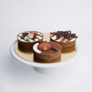 slagroom truffel eenpersoons kerst ijstaartje