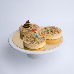 spekkoek pandan kerst mini ijstaartje